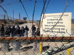 Alistan granaderos operativo para resguardar mina de Grupo México en Sonora