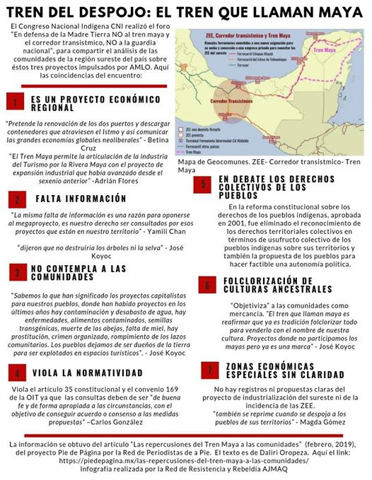 TREN DEL DESPOJO: EL TREN QUE LLAMAN MAYA