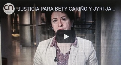 JUSTICIA PARA BETY CARIÑO Y JYRI JAAKKOLA
